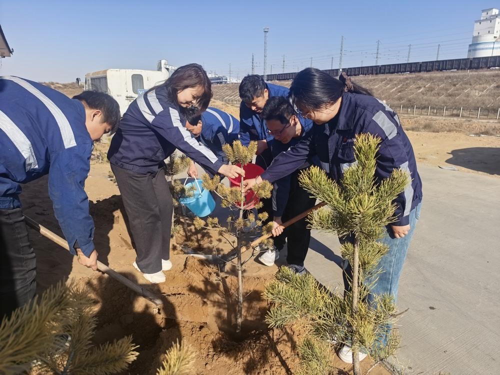 陜煤建設(shè)洗選煤運(yùn)營(yíng)公司：植一抹“新綠” 栽一腔“初心”