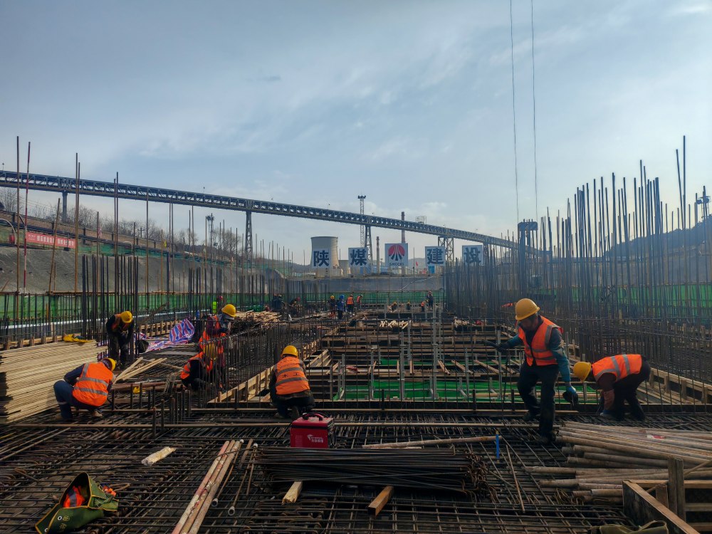 陜煤建設(shè)銅煤公司：黃陵電廠二期?2×1000MW 機(jī)組擴(kuò)建項(xiàng)目輸煤#1標(biāo)段三翻車機(jī)室工程關(guān)鍵節(jié)點(diǎn)順利完成