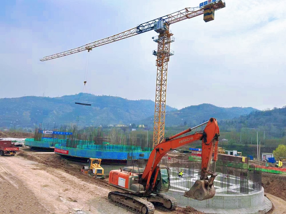 陜煤建設(shè)韓城分公司土建第六項(xiàng)目部：韓城北站物流集運(yùn)中心項(xiàng)目滿弓沖刺搶開(kāi)局