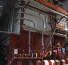 寧城光大熱力130T、65T往復(fù)爐排熱水爐